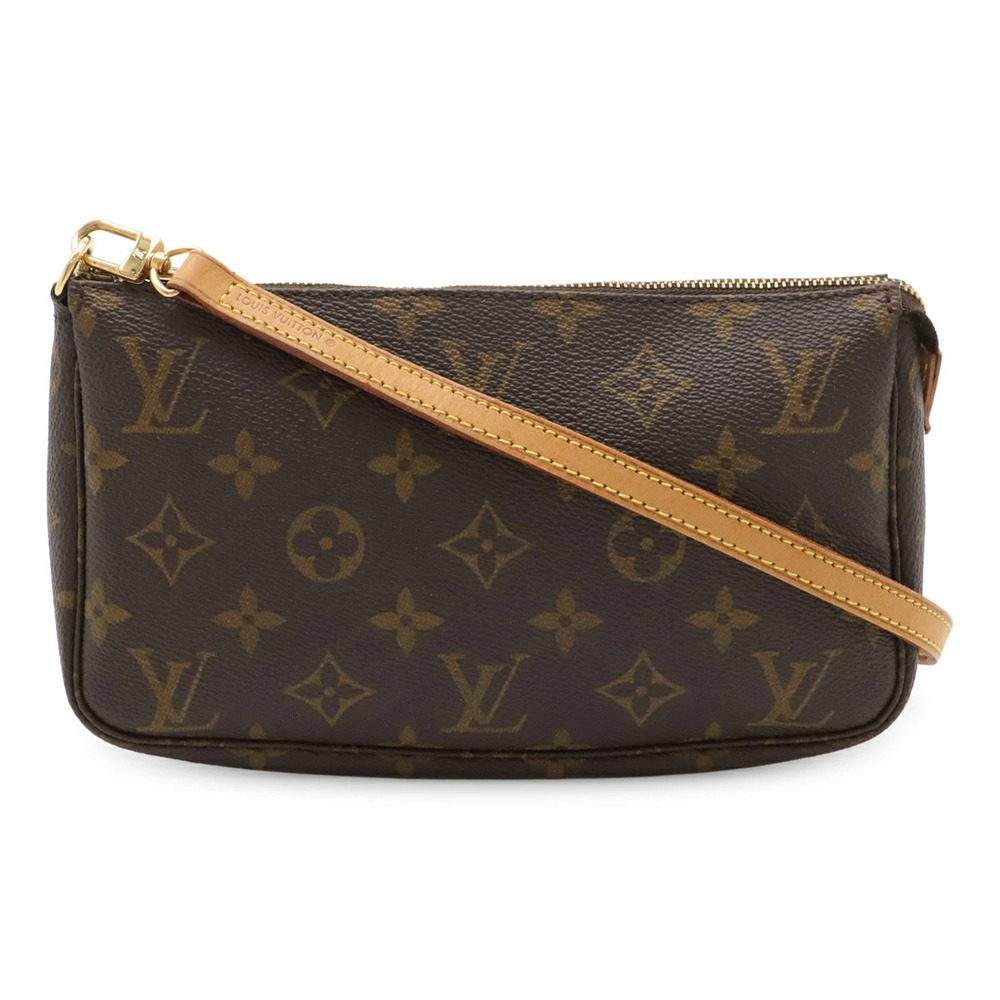 LOUIS VUITTON Monogram Pochette Accessoires Shoulder Bag Hand Strap